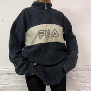 Men’s Fila Fleece Quarter Zip- XXL