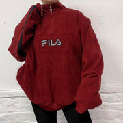 Men’s Fila Fleece Quarter Zip- XL