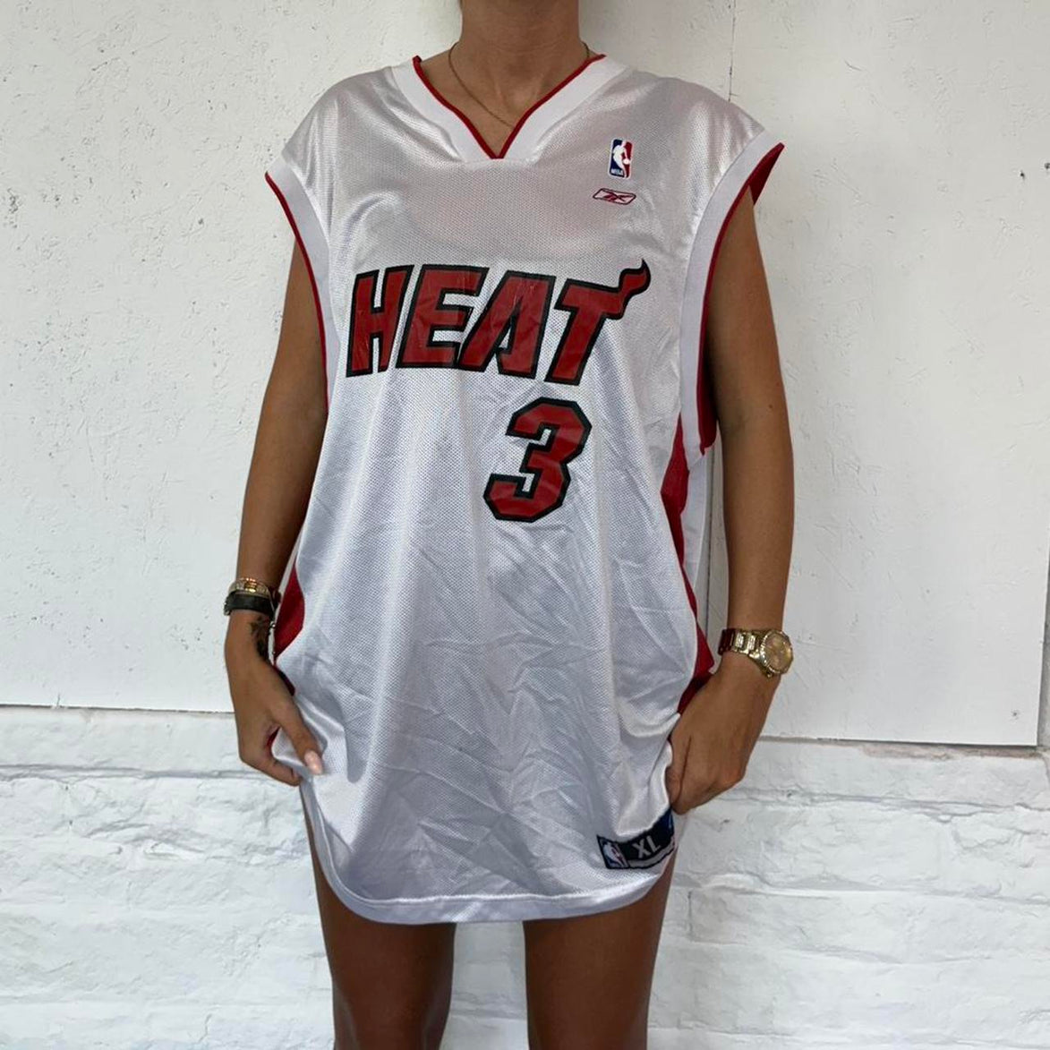Vintage Reebok Basketball Jersey Top- XL