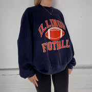 Vintage Russel Athletic Illinois Football Sweatshirt- XL