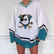 Vintage Disney Mighty Ducks NHL Jersey - XL