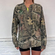 Vintage Real Tree Style T-Shirt - M