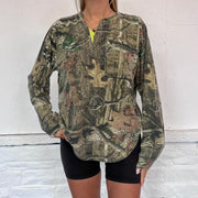 Vintage Real Tree Style T-Shirt - M