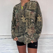 Vintage Real Tree Style T-Shirt - M