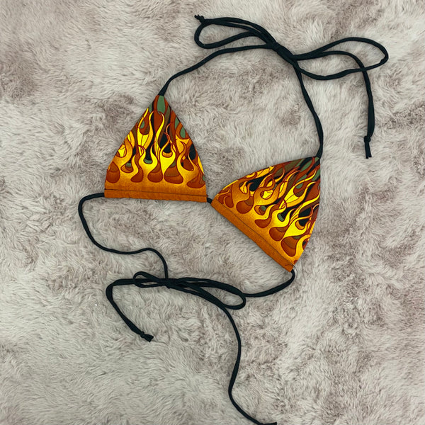Reworked 90’s Flame Bralet - XS