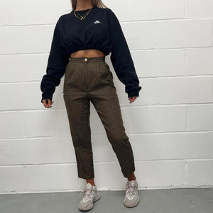 Vintage High Waisted Trousers - UK XS/S